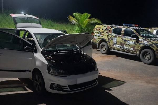 Ação conjunta recupera veículo clonado e detém suspeita no centro de Alta Floresta