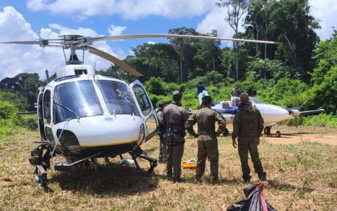 Avião que seria usado para buscar meia tonelada de drogas no Pará é interceptado em Sinop