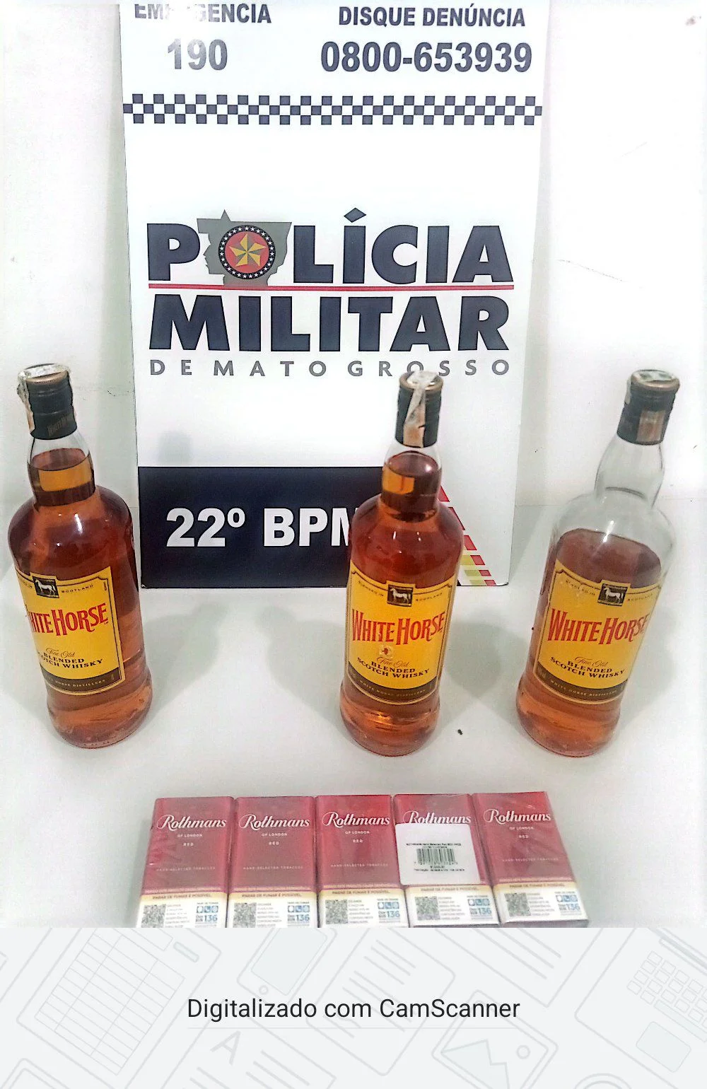 Quadrilha suspeita de furtar bebidas de bar e promover confraternização é detida em Peixoto de Azevedo