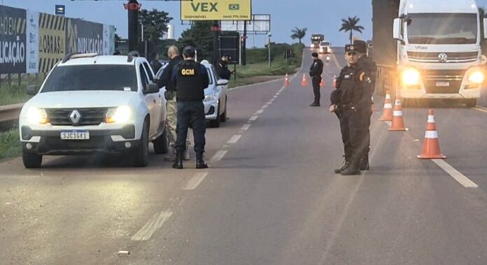 Forças de segurança lançam operação Rodovida na BR-163 em Sinop
