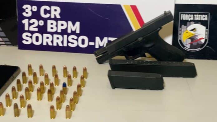 Preso suspeito por assassinar homem em conveniência em Sorriso