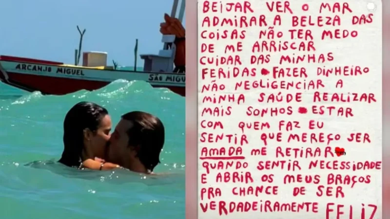 Bruna Marquezine posta após beijo em Shawn: ‘Mereço ser amada’