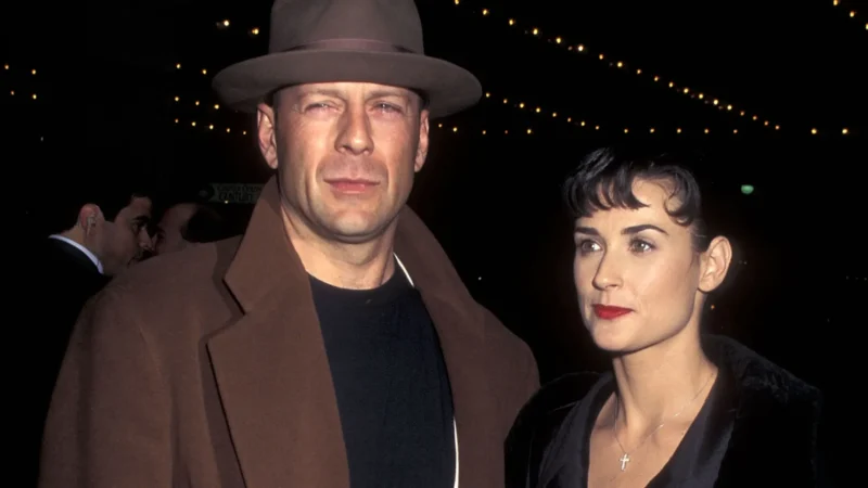 Demi Moore faz rara publicação mais íntima sobre Bruce Willis