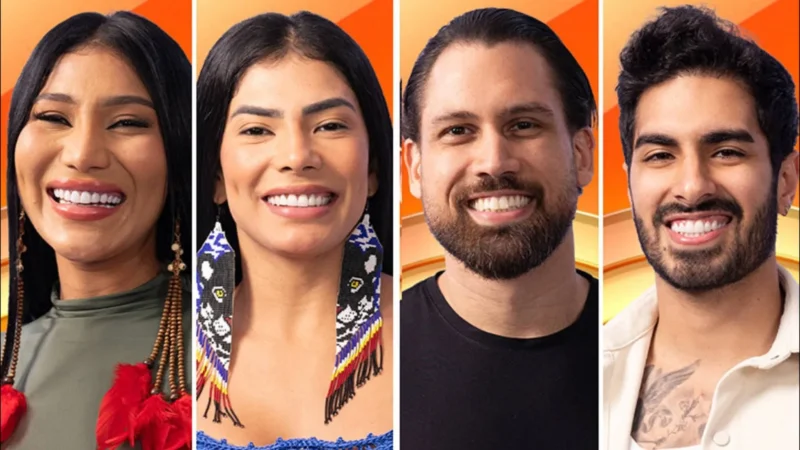 Conheça os quatro concorrentes da casa de vidro do BBB 26 da região Norte