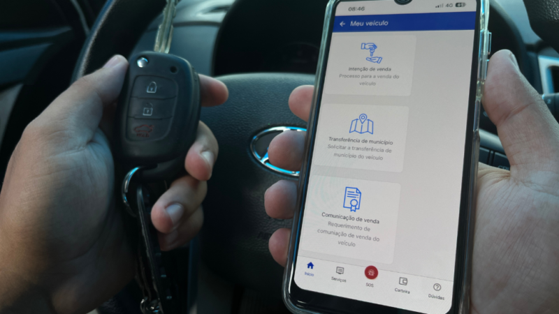 Comunicação de venda do veículo pode ser feita de forma online em Mato Grosso