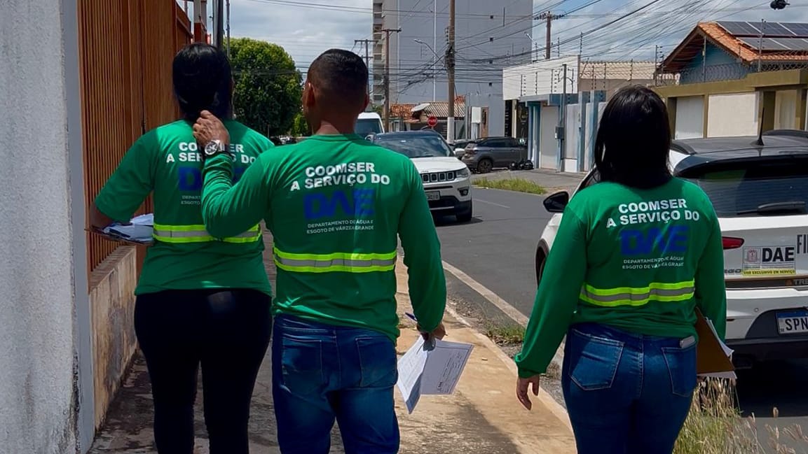 DAE inicia recadastramento obrigatório de consumidores em Várzea Grande