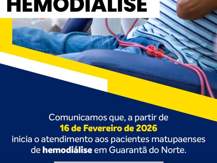 Gestão municipal amplia acesso à saúde com início do serviço de hemodiálise