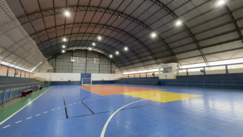 Melhorias nas áreas esportivas de Matupá
