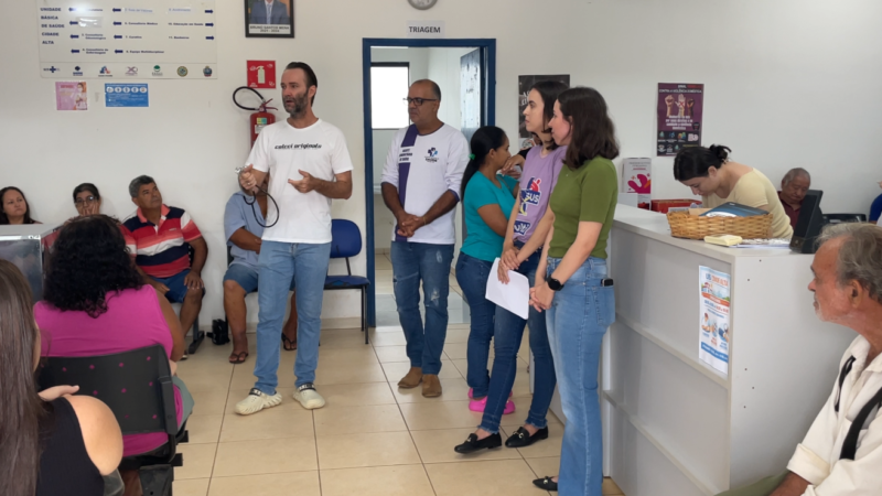 Fevereiro Roxo e Diabetes: UBS Cidade Alta realiza ação de conscientização em Matupá