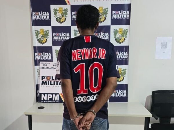 Polícia Militar prende homem que agrediu a própria mãe em Nova Santa Helena