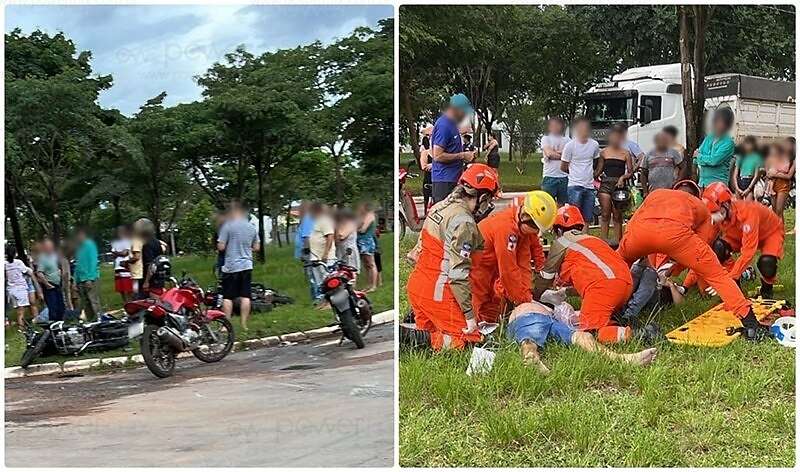 Colisão entre motos mata homem de 50 anos e deixa jovem ferido em MT