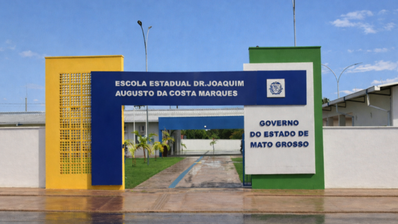 Governo de MT inaugura Escola Estadual Dr. Joaquim Augusto da Costa Marques em Denise