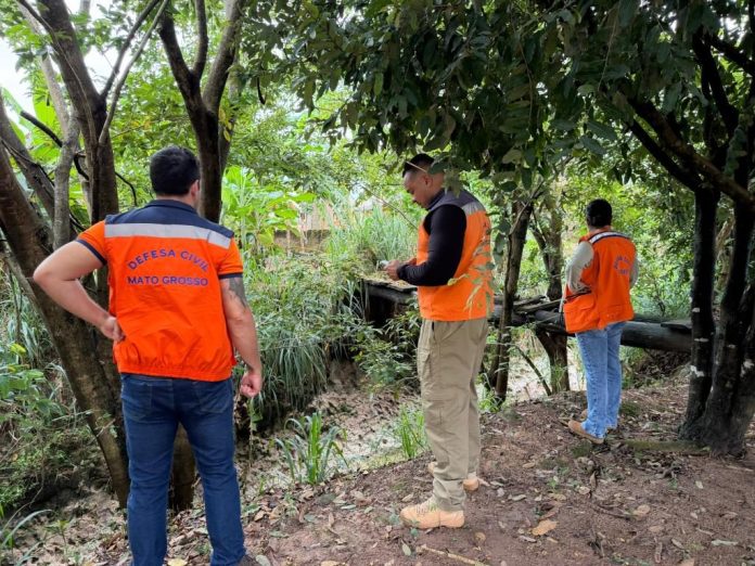 Mapeamento da Defesa Civil estadual identifica áreas de risco em Colíder
