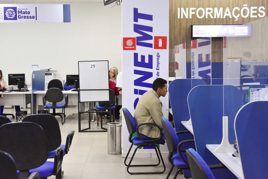 Sine-MT disponibiliza mais de 1,7 mil vagas nesta semana em vários municípios; confira