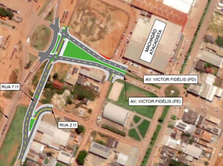 Prefeitura vai asfaltar e ampliar via lateral da BR-163 em Matupá