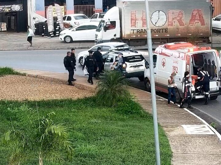 Homem tenta matar a esposa no viaduto da Beira Rio, em Cuiabá,  e acaba preso pela PM