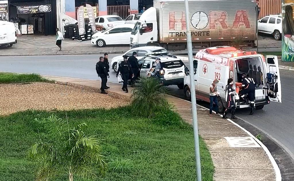 Homem tenta matar a esposa no viaduto da Beira Rio, em Cuiabá,  e acaba preso pela PM