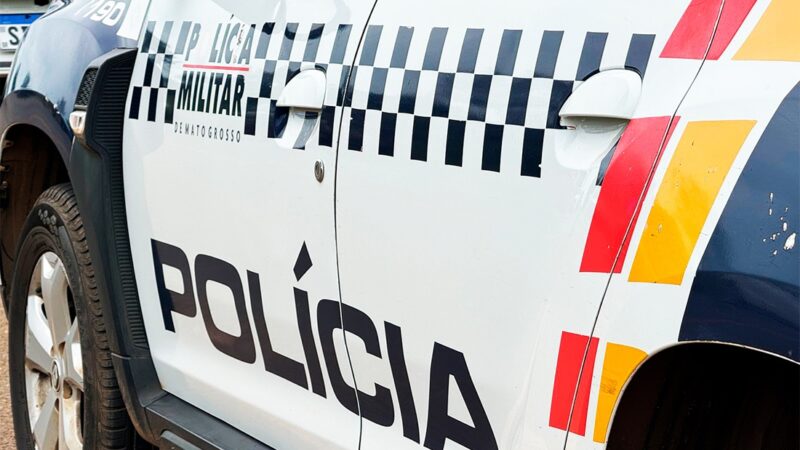 Presa mulher que tentou matar marido a facadas em Sinop