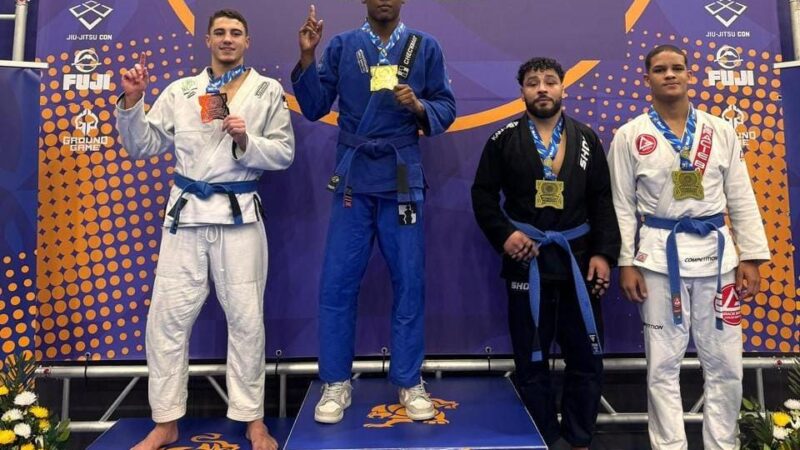 Atleta de Jiu-Jitsu da Rotam conquista medalha de ouro em campeonato europeu