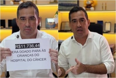 Vereador atribui venda de férias a erro em formulário e vai doar valor ao Hospital do Câncer