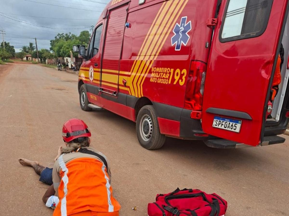 Idoso de 79 anos morre após ser atropelado enquanto andava de bicicleta em MT