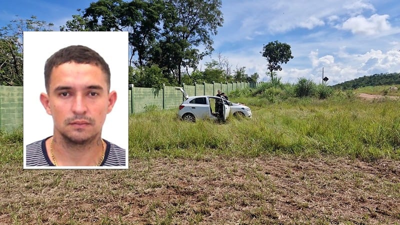 Corpo encontrado em carro é de dono de lava-jato sequestrado com a esposa em Várzea Grande