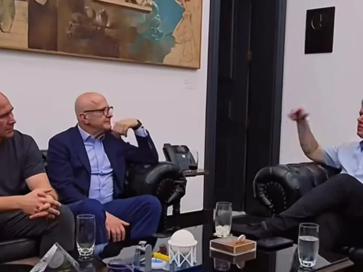 Tarcísio de Freitas se reúne com vice-governador de MT e prefeito de Cuiabá para discutir parcerias público-privadas