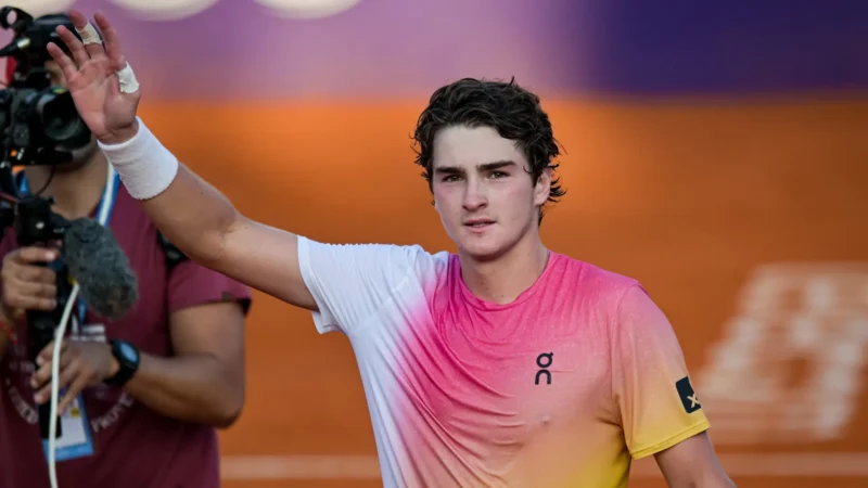 Rio Open começa com João Fonseca em busca de recuperação e desistências