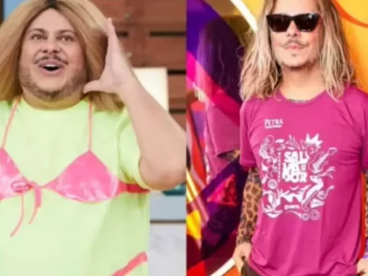 Após perder mais de 30 kg, Marcus Majella curte a folia em Salvador