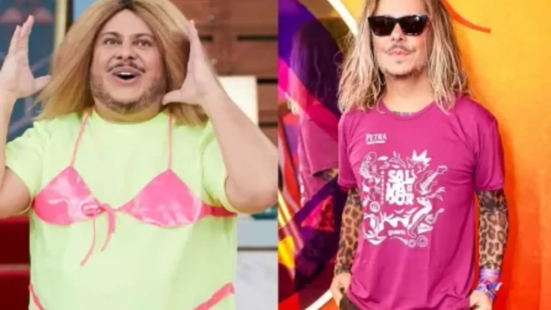 Após perder mais de 30 kg, Marcus Majella curte a folia em Salvador