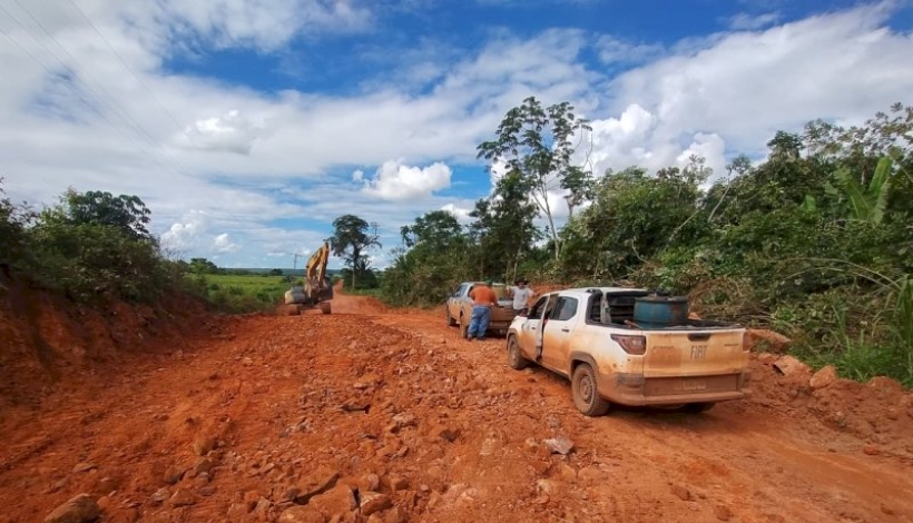 Travessões que ligam Peixoto e Matupá recebem infraestrutura