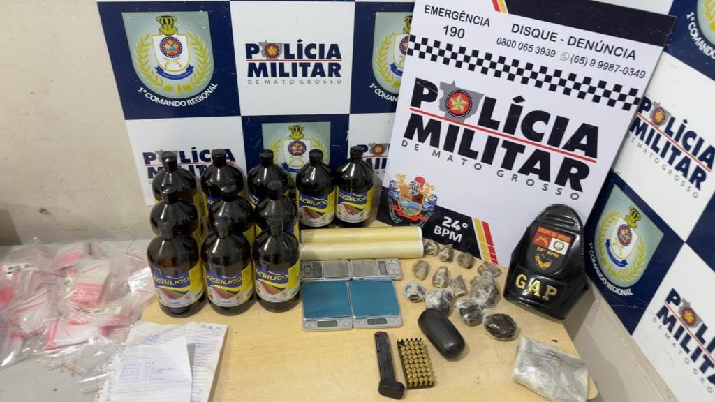 Traficante tenta fugir e é preso em boca de fumo com droga mais devastadora que o crack