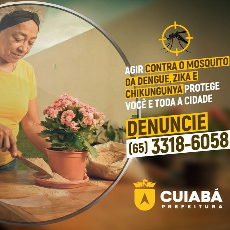 Cuiabá amplia campanha “Todos Contra a Dengue” e reforça alerta de prevenção