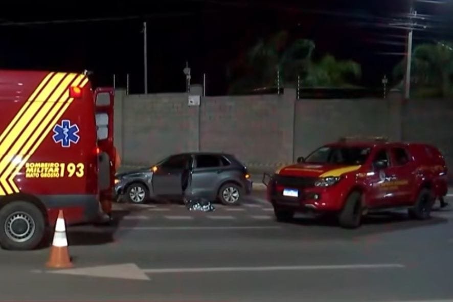 Motorista de aplicativo morre após passar mal durante corrida em Várzea Grande
