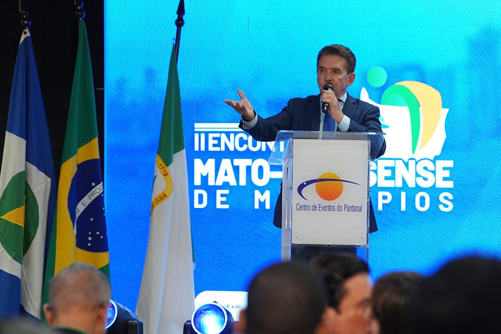Presidente do TCE defende qualificação no II Encontro Mato-grossense de Municípios