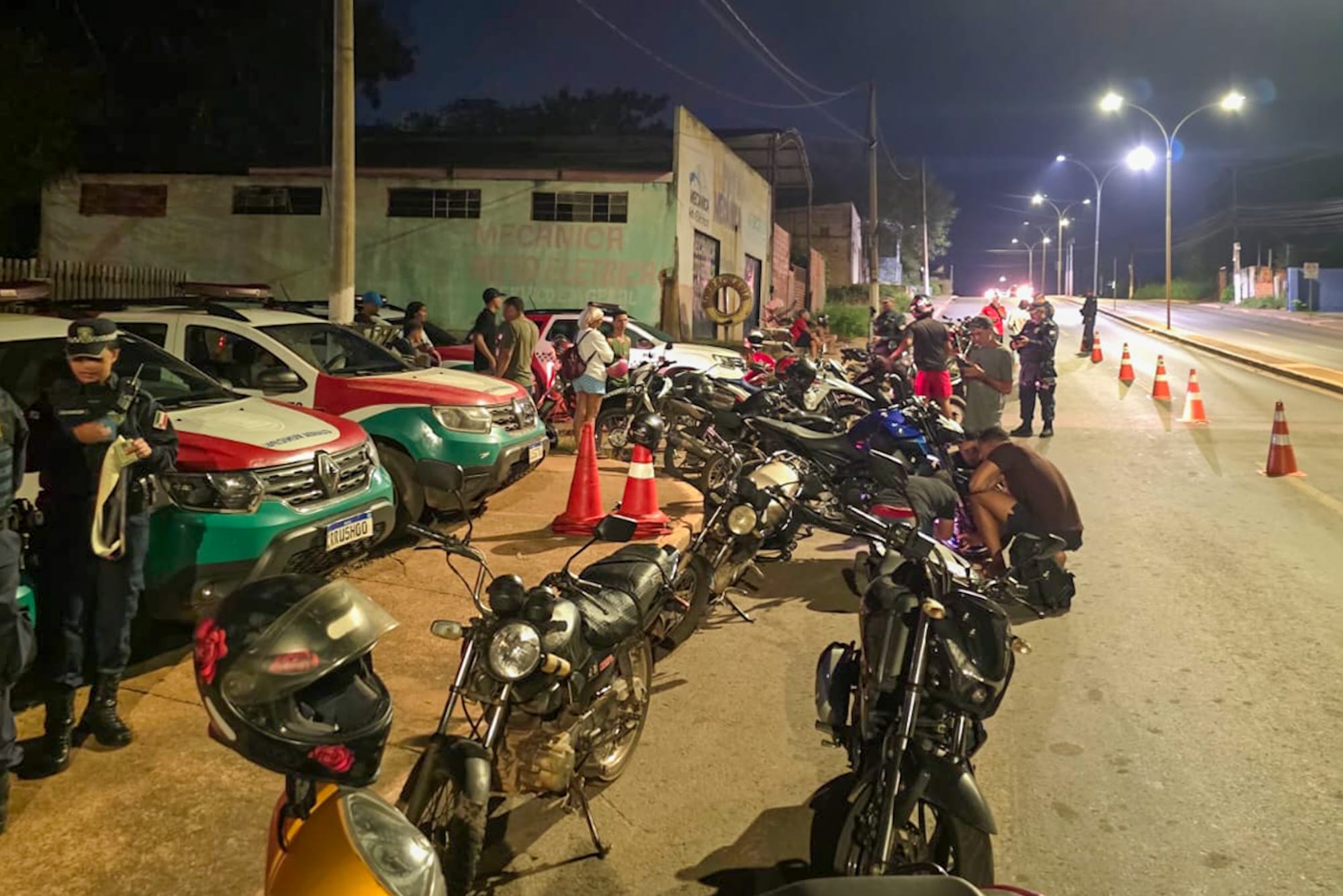 Guarda Municipal remove 19 motocicletas e um motorista é preso por embriaguez ao volante