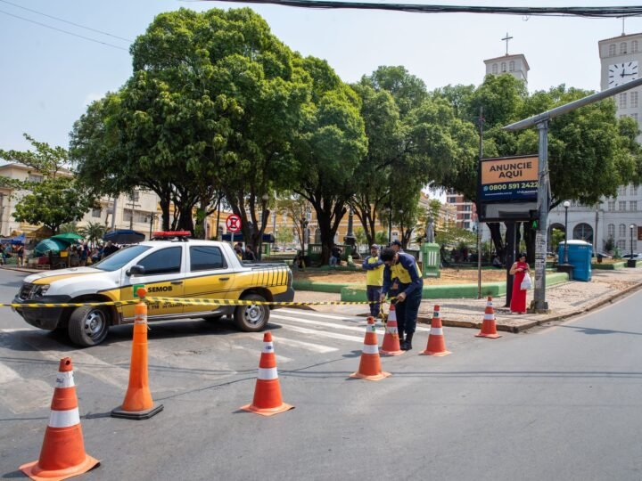 Rua 13 de Junho será interditada neste fim de semana para obras