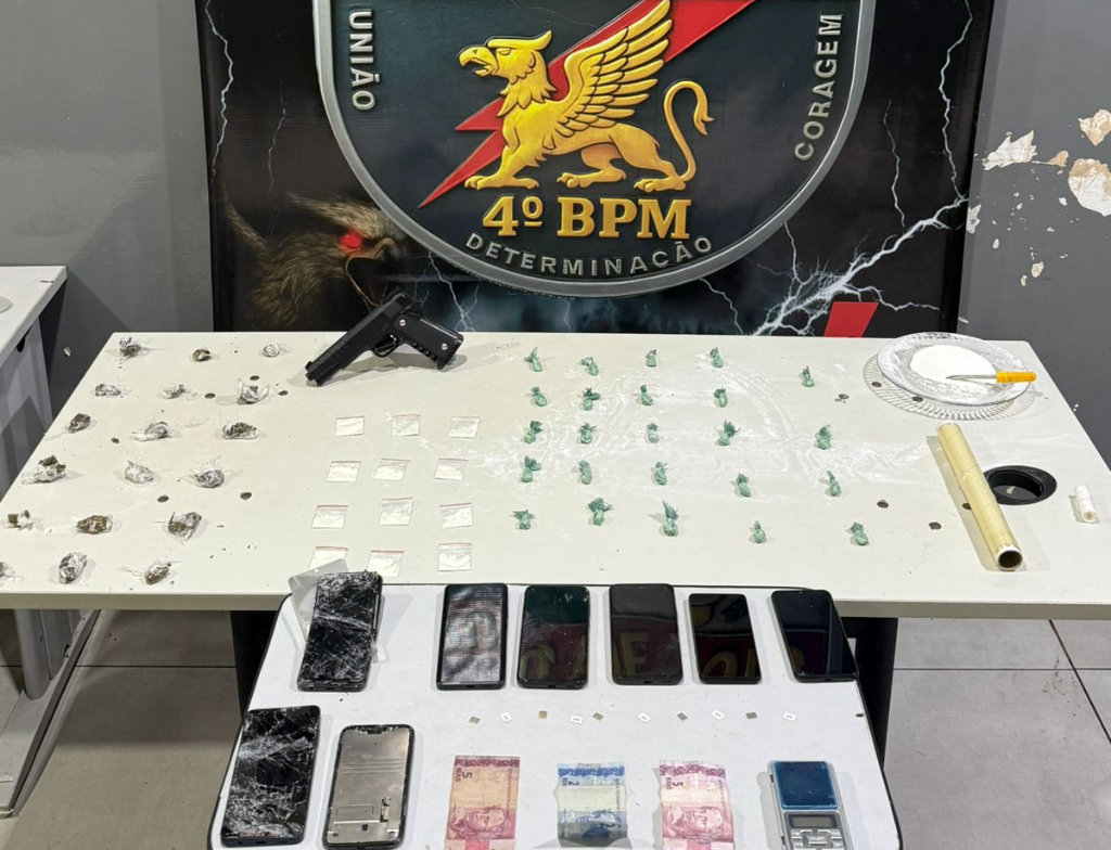 Três faccionados são presos suspeitos de tráfico de drogas, roubo e estelionato