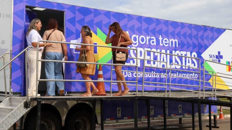 Carreta da Saúde tem atendimento estendido até 20 de março em Várzea Grande