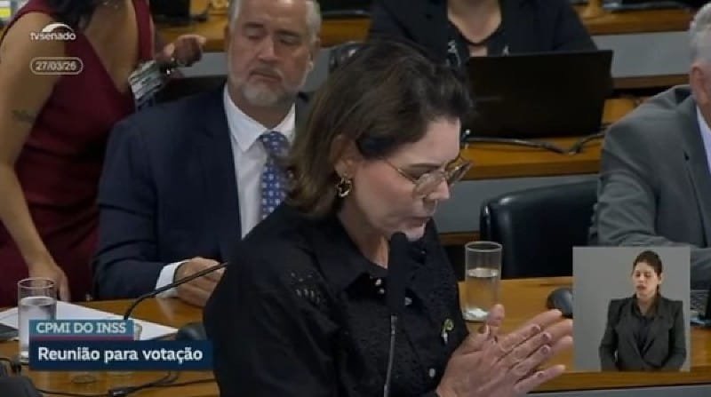 Coronel Fernanda chora, acusa tentativa de “enterrar” CPMI do INSS e cobra reação popular