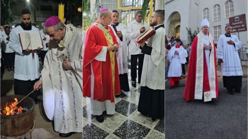 Semana Santa começa domingo e terá despedida de Dom Mário Antonio; confira programação