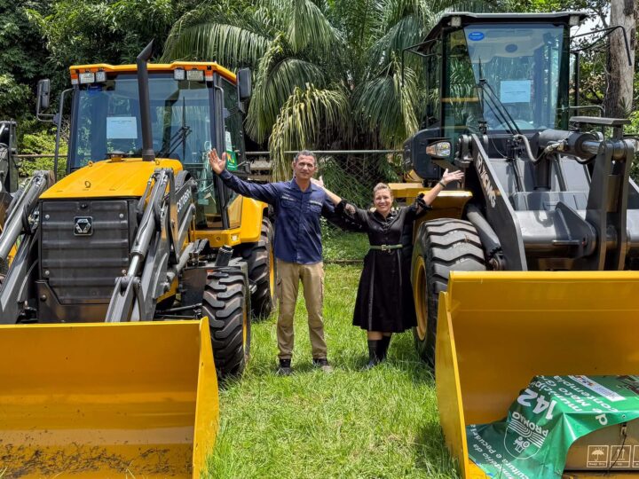 Várzea Grande reforça parque de máquinas com novos veículos
