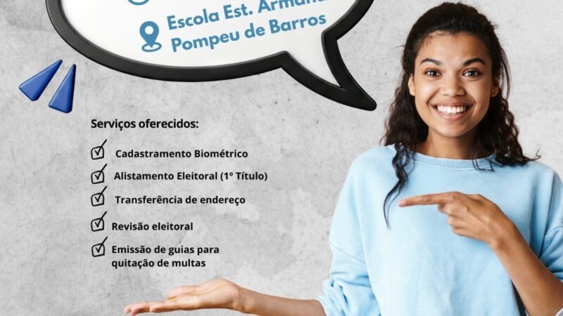 Colíder recebe mutirão da Justiça Eleitoral para regularização do título