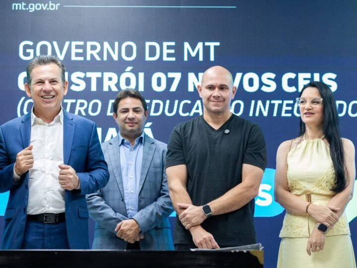 Prefeito e governador assinam R$ 663 milhões em investimentos para Cuiabá