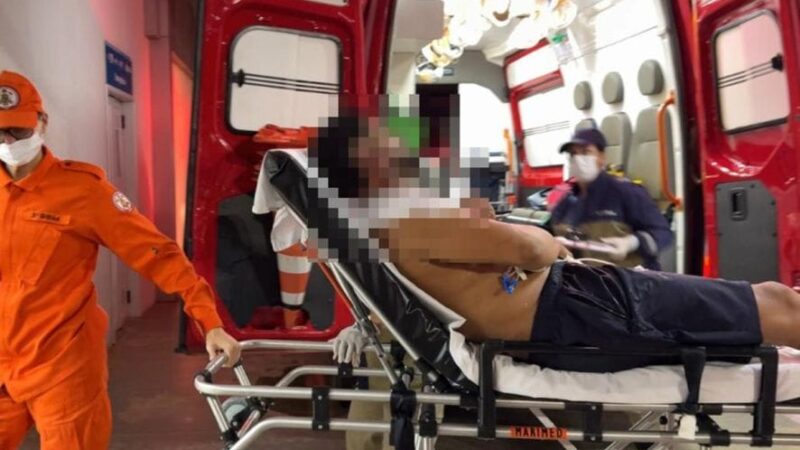 Mulher ateia fogo no corpo do marido após ser agredida com soco no rosto e é presa em MT