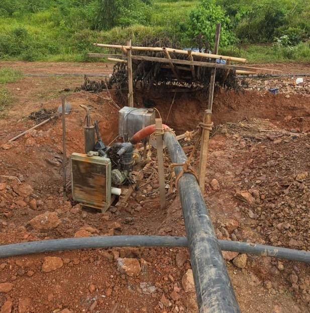 Polícia Militar fecha garimpo ilegal e prende irmãos em flagrante por crime ambiental