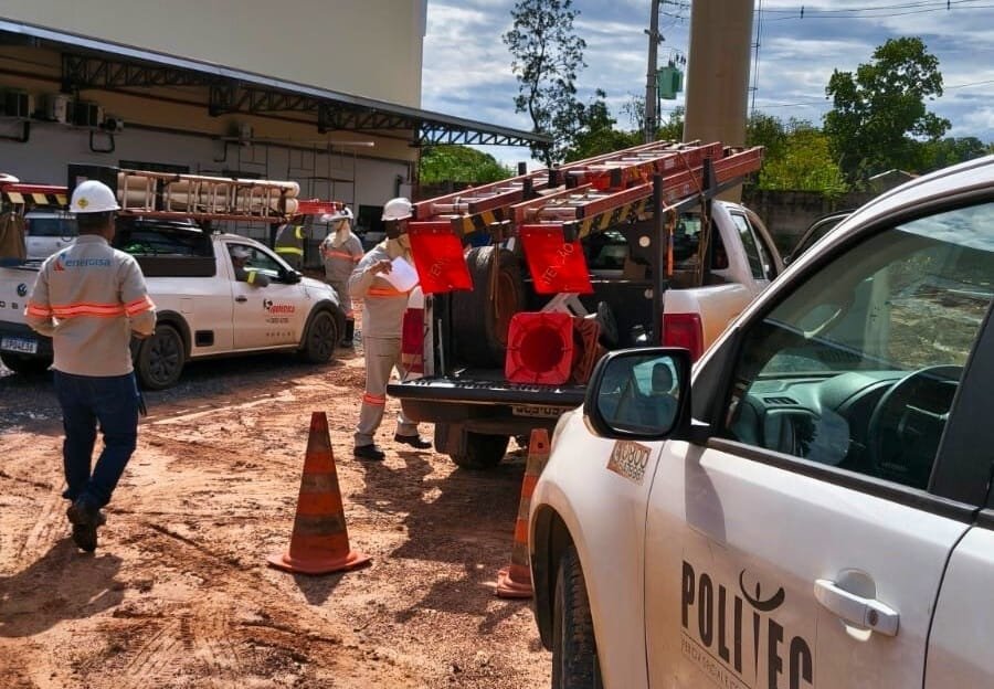 Engenheiro é preso por furto de energia em obra de grande porte no Distrito Industrial de Cuiabá