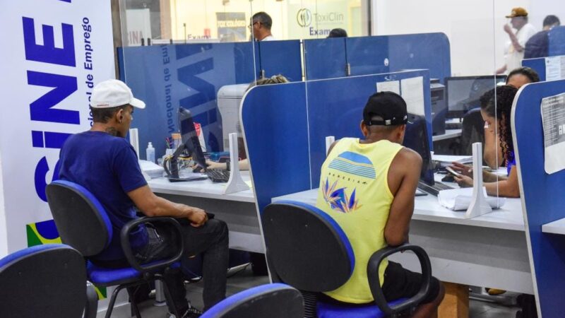 Sine Estadual oferta mais de 1.800 vagas de trabalho em várias cidades nesta semana