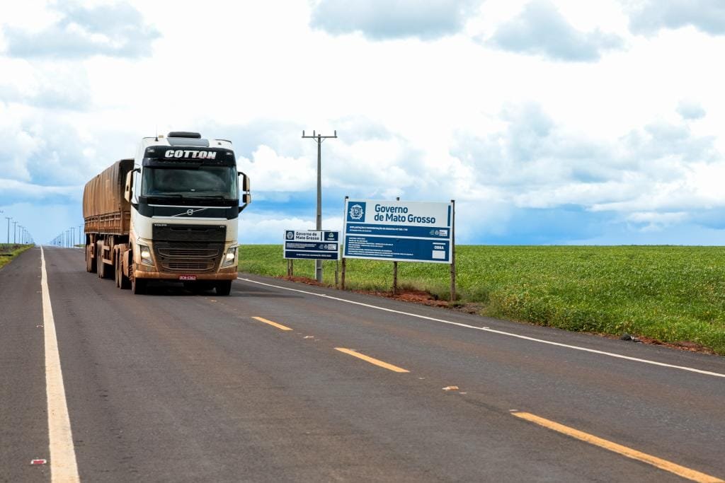 Investimentos em rodovia acompanham expansão da produção agrícola em MT