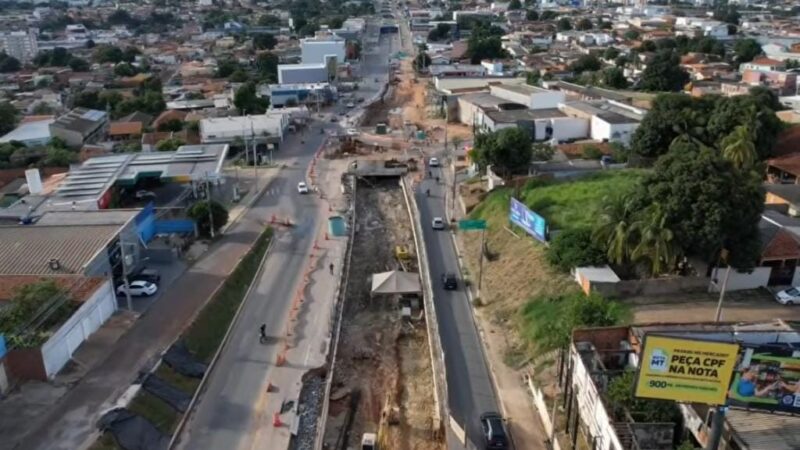 Nova trincheira vai melhorar fluxo do trânsito na avenida Miguel Sutil